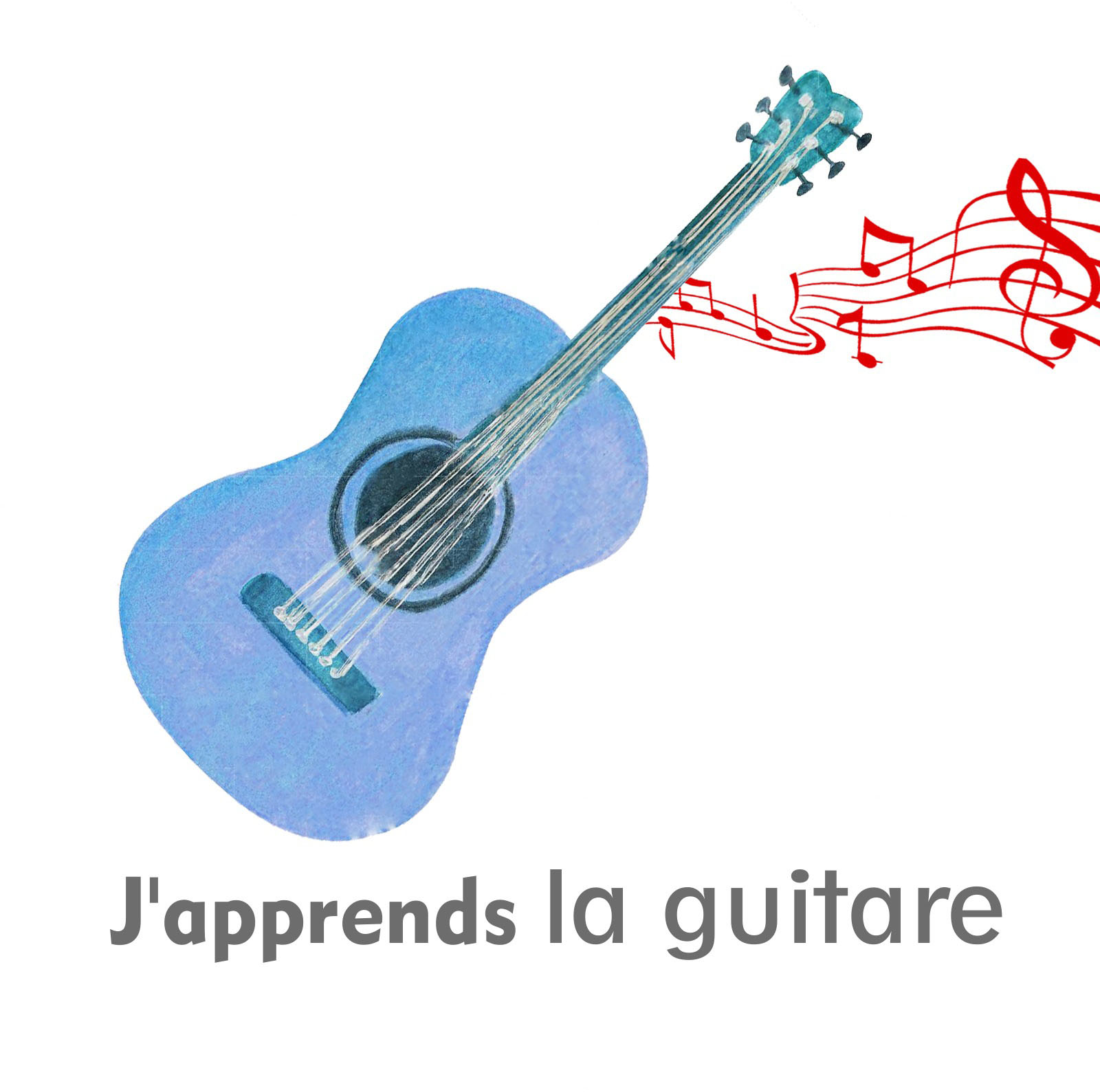 J'apprends la guitare